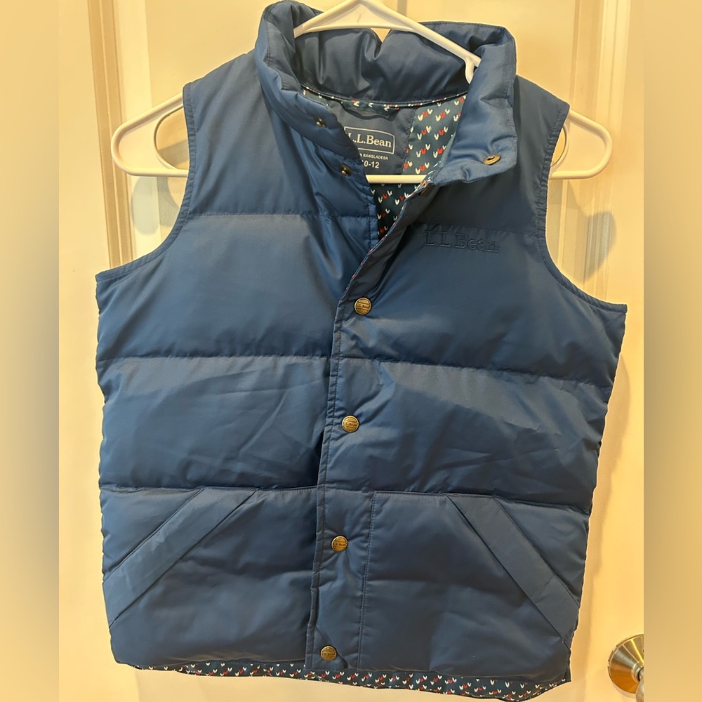 L.L. Bean Navy Vest
